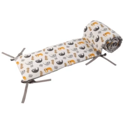 Ullenboom Nest For Baby Cot Grigio Bradipo 210 X 30 Cm -Negozio online Pink Or Blue ullenboom nest for baby cot grigio bradipo 210 x 30 cm a363018 2