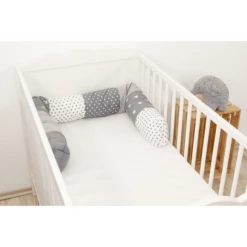 Ullenboom Paracolpi A Salsicciotto, Grey Stars 160 Cm -Negozio online Pink Or Blue ullenboom paracolpi a salsicciotto grey stars 160 cm a267360 1