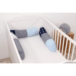 Ullenboom Paracolpi A Serpente Blu Azzurro Grigio 200 Cm -Negozio online Pink Or Blue ullenboom paracolpi a serpente blu azzurro grigio 200 cm a267370 3