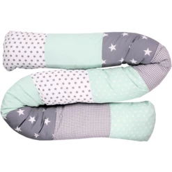 Ullenboom Paracolpi A Serpente, Menta/grigio 200 Cm -Negozio online Pink Or Blue ullenboom paracolpi a serpente menta grigio 200 cm a267389 2