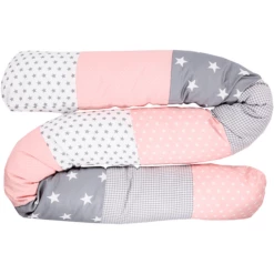 Ullenboom Paracolpi A Serpente, Rosa/grigio 200 Cm -Negozio online Pink Or Blue ullenboom paracolpi a serpente rosa grigio 200 cm a267391 2