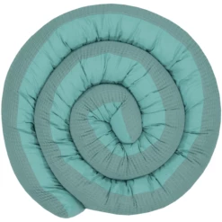 Ullenboom Paracolpi A Serpente Waffelpiqué Sage Green 300 Cm -Negozio online Pink Or Blue ullenboom paracolpi a serpente waffelpique sage green 300 cm a333686 3