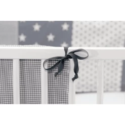 Ullenboom Paracolpi Patchwork Per Lettini Di 140x70 Cm, Stelle Grigie (totale 420 Cm) -Negozio online Pink Or Blue ullenboom paracolpi patchwork per lettini di 140x70 cm stelle grigie totale 420 cm a268852 2