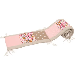 Ullenboom Paracolpi Patchwork Per Lettino 140x70 Cm Cm Sand Scoiattolo (210cm Totali) -Negozio online Pink Or Blue ullenboom paracolpi patchwork per lettino 140x70 cm cm sand scoiattolo 210cm totali a279582 3
