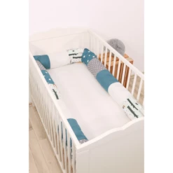 Ullenboom Paracolpi Per Lettino, Animali Della Foresta Petrol, 300 Cm -Negozio online Pink Or Blue ullenboom paracolpi per lettino animali della foresta petrol 300 cm a279554 1