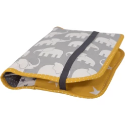 Ullenboom Patchwork Borsa Per Pannolini - Elephant Yellow -Negozio online Pink Or Blue ullenboom patchwork borsa per pannolini elephant yellow a310445 4