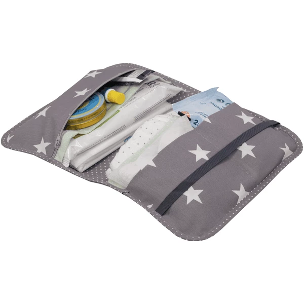 Ullenboom Patchwork Borsa Per Pannolini - Grigio Menta 6 Ullenboom Patchwork Borsa Per Pannolini - Grigio Menta - immagine 4