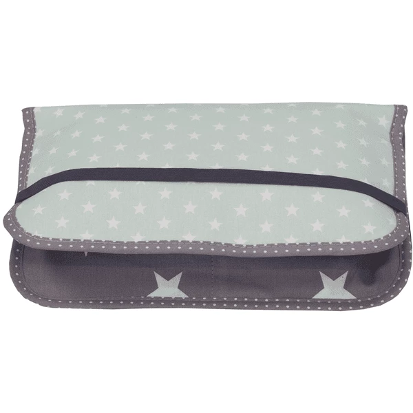 Ullenboom Patchwork Borsa Per Pannolini - Grigio Menta 3 Ullenboom Patchwork Borsa Per Pannolini - Grigio Menta