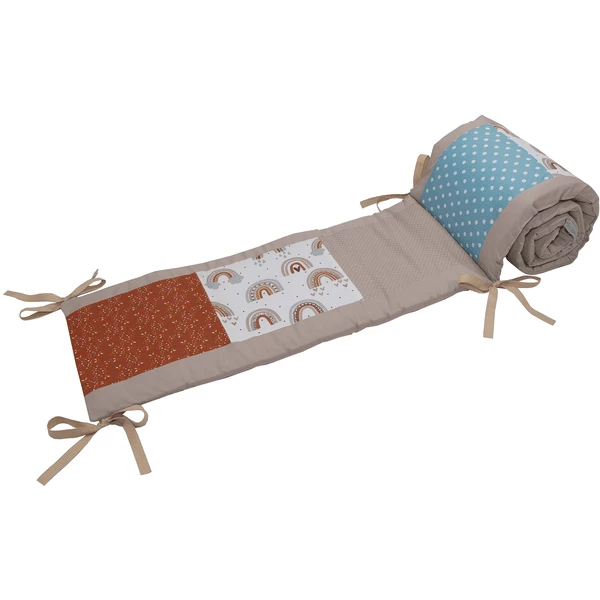 Ullenboom Patchwork -Nido Per Culla 140x70 Cm Arcobaleno (210 Cm Zona Testa) 7 Ullenboom Patchwork -Nido Per Culla 140x70 Cm Arcobaleno (210 Cm Zona Testa) - immagine 5