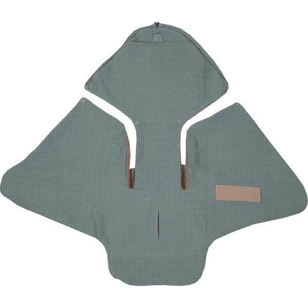 ULLENBOOM Piumino Estivo Motivo Waffle Floral Verde 4 ULLENBOOM Piumino Estivo Motivo Waffle Floral Verde - immagine 2