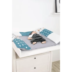 Ullenboom Rivestimento Per Materassino Fasciatoio, Animali Della Foresta, Petrol 75x85 Cm 10 Ullenboom Rivestimento Per Materassino Fasciatoio, Animali Della Foresta, Petrol 75x85 Cm -Negozio online Pink Or Blue ullenboom rivestimento per materassino fasciatoio animali della foresta petrol 75x85 cm a279618 3