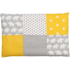 Ullenboom Set Biancheria Da Letto Per Bambini Grigio Giallo 135 X 100 Cm + 40 X 60 Cm -Negozio online Pink Or Blue ullenboom set biancheria da letto per bambini grigio giallo 135 x 100 cm 40 x 60 cm a267592 1