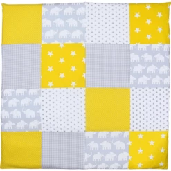 Ullenboom Set Biancheria Da Letto Per Neonato Elefante Giallo 80 X 80 Cm + 35 X 40 Cm -Negozio online Pink Or Blue ullenboom set biancheria da letto per neonato elefante giallo 80 x 80 cm 35 x 40 cm a267397 1