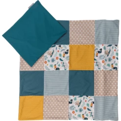 Ullenboom Set Di Biancheria Da Letto 80x80 Cm E Federa 35x40 Cm - Jungle -Negozio online Pink Or Blue ullenboom set di biancheria da letto 80x80 cm e federa 35x40 cm jungle a365370 1