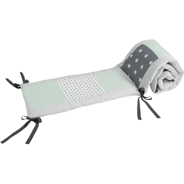 Ullenboom Struttura Protezione Per Culla 140x70 Cm Mint Grigio (210 Cm Di Superficie Della Testa) 3 Ullenboom Struttura Protezione Per Culla 140x70 Cm Mint Grigio (210 Cm Di Superficie Della Testa)
