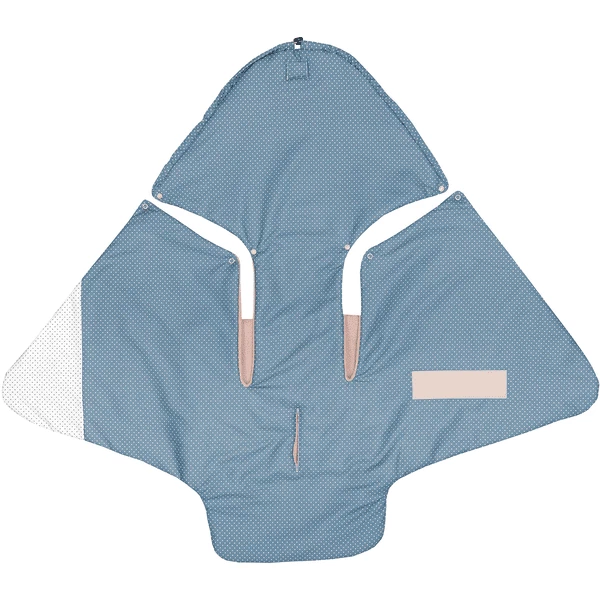 ULLENBOOM ® Swaddle Animali Della Foresta Petrol 98 X 98 X 2 Cm 4 ULLENBOOM ® Swaddle Animali Della Foresta Petrol 98 X 98 X 2 Cm - immagine 2