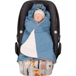 ULLENBOOM ® Swaddle Animali Della Foresta Petrol 98 X 98 X 2 Cm 10 ULLENBOOM ® Swaddle Animali Della Foresta Petrol 98 X 98 X 2 Cm -Negozio online Pink Or Blue ullenboom swaddle animali della foresta petrol 98 x 98 x 2 cm a293264 3