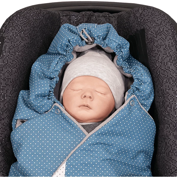 ULLENBOOM ® Swaddle Animali Della Foresta Petrol 98 X 98 X 2 Cm 7 ULLENBOOM ® Swaddle Animali Della Foresta Petrol 98 X 98 X 2 Cm - immagine 5