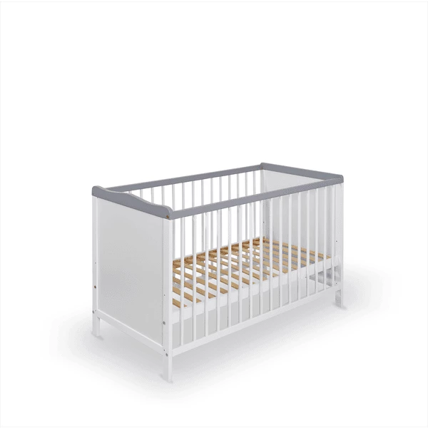 Urra Set Cameretta 2 Pezzi, Bianco/grigio 60 X 120 Cm 4 Urra Set Cameretta 2 Pezzi, Bianco/grigio 60 X 120 Cm - immagine 2