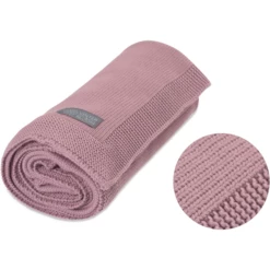 VINTER& BLOOM Coperta Amore GOTS Morbido Rosa