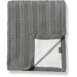 VINTER& BLOOM Coperta Cuddle Cuddly Misty Grigio
