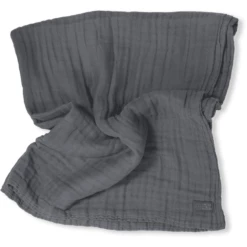 VINTER& BLOOM Coperta Di Coccole A Strati In Mussola Steel Grigio