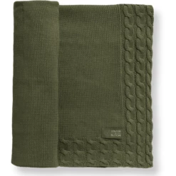 VINTER& BLOOM Coperta Joy Olive Green