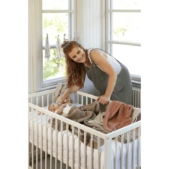 VINTER& BLOOM Coperta Soft Grid - Ruggine -Negozio online Pink Or Blue vinter bloom coperta soft grid ruggine a303715 2