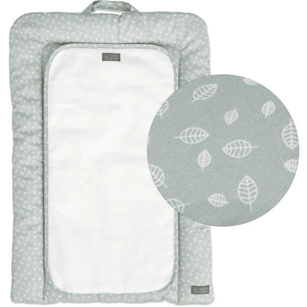 VINTER& BLOOM Fasciatoio Nordic Foglia GOTS Mite Green 3 VINTER& BLOOM Fasciatoio Nordic Foglia GOTS Mite Green