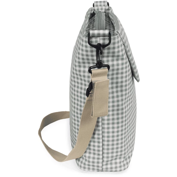 Walking Mum Borsa Per Pannolini I Love Verde Vichy 6 Walking Mum Borsa Per Pannolini I Love Verde Vichy - immagine 4