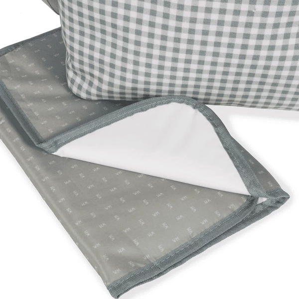 Walking Mum Borsa Per Pannolini I Love Verde Vichy 7 Walking Mum Borsa Per Pannolini I Love Verde Vichy - immagine 5