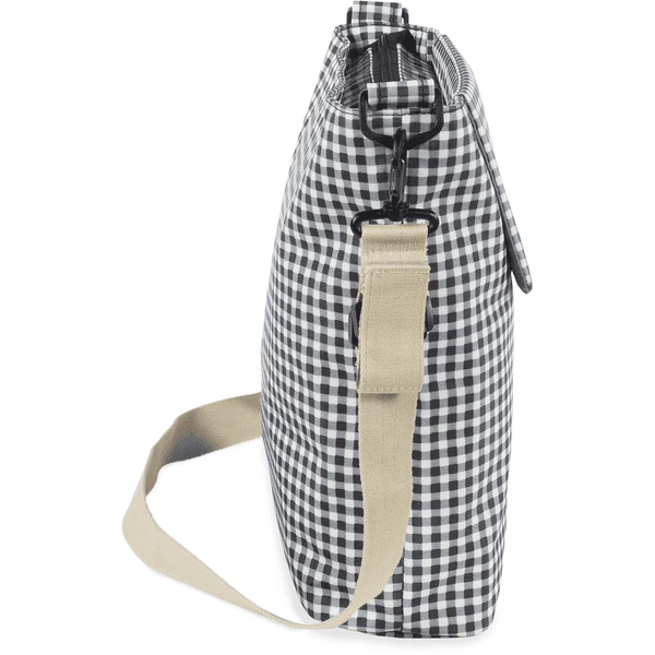 Walking Mum Borsa Per Pannolini I Love Vichy Nero 6 Walking Mum Borsa Per Pannolini I Love Vichy Nero - immagine 4