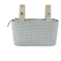 Walking Mum Organizer Per Passeggini I Love Vichy, Verde -Negozio online Pink Or Blue walking mum organizer per passeggini i love vichy verde a316272 3