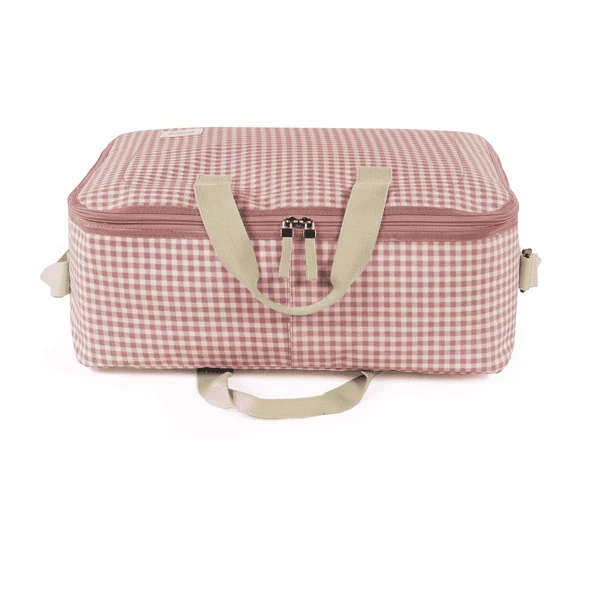 Walking Mum Valigia I Love Vichy Rosa 6 Walking Mum Valigia I Love Vichy Rosa - immagine 4