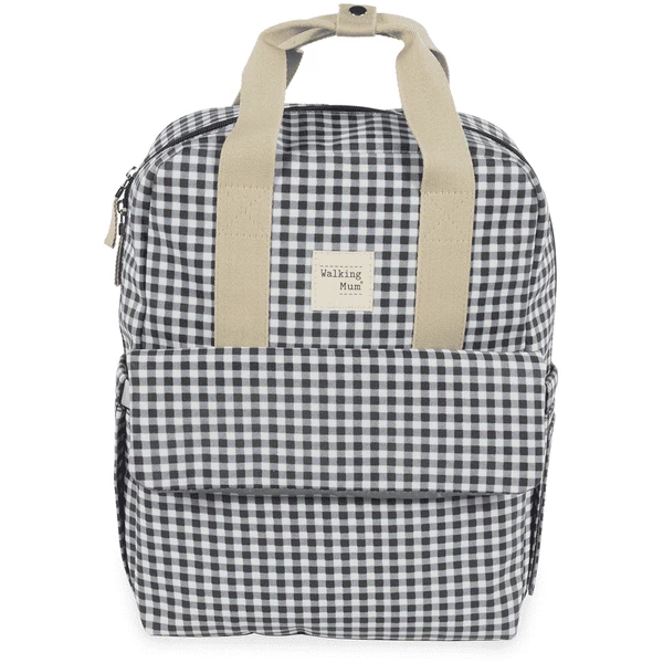 Walking Mum Zaino Fasciatoio I Love Vichy Nero 3 Walking Mum Zaino Fasciatoio I Love Vichy Nero