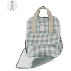 Walking Mum Zaino Fasciatoio I Love Vichy, Verde/bianco 8 Walking Mum Zaino Fasciatoio I Love Vichy, Verde/bianco -Negozio online Pink Or Blue walking mum zaino fasciatoio i love vichy verde bianco a316250 1