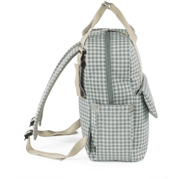 Walking Mum Zaino Fasciatoio I Love Vichy, Verde/bianco 6 Walking Mum Zaino Fasciatoio I Love Vichy, Verde/bianco - immagine 4