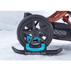 Wheelblades XL Stroller Ski Single Nero/blu -Negozio online Pink Or Blue wheelblades xl stroller ski single nero blu a334796 4