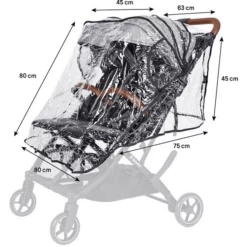 X-lander Parapioggia X-Cover Per X-Twin E X-Double -Negozio online Pink Or Blue x lander parapioggia x cover per x twin e x double a319748 2