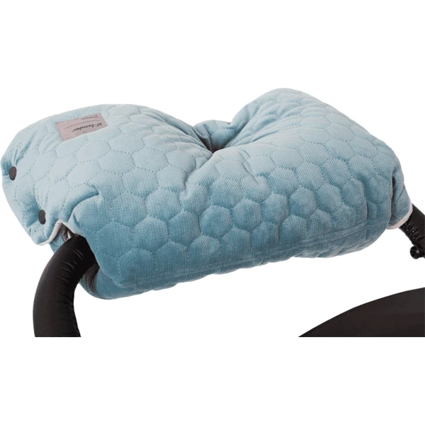 X-lander Scaldamani X-Muff Velvet Petrol 4 X-lander Scaldamani X-Muff Velvet Petrol - immagine 2
