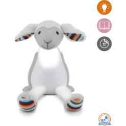 Zazu â„¢ Fin - Luce Notturna / Lampada Da Lettura Grigia