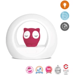 Zazu ™ LOU La Luce Notturna Del Gufo Con Sensore Sonoro In Bianco Con Rosa 10 Zazu ™ LOU La Luce Notturna Del Gufo Con Sensore Sonoro In Bianco Con Rosa -Negozio online Pink Or Blue zazu lou la luce notturna del gufo con sensore sonoro in bianco con rosa a298688 3