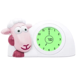 ZAZU Sam Dispositivo Per Aiutare I Bambini A Dormire Con Luce Notturna, Rosa