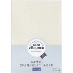 ZÖLLNER Lenzuolo Per Lettino In Jersey Ecru -Negozio online Pink Or Blue zoellner lenzuolo per lettino in jersey ecru a087069 3